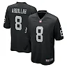 Zennovawear Ameer Abdullah 8 Las Vegas Raiders Team Game Men Jersey - Black