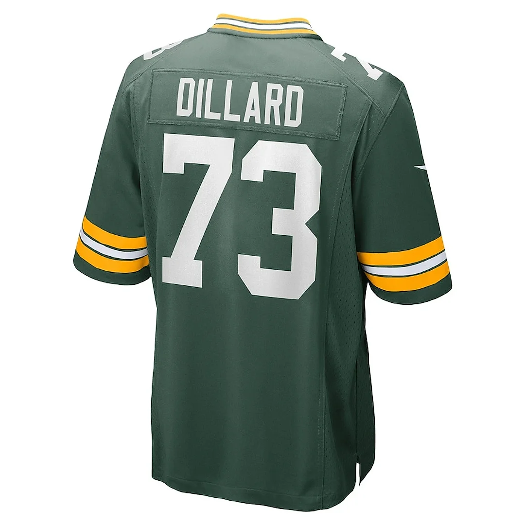 Zennovawear Andre Dillard 73 Green Bay Packers Game Men Jersey - Green