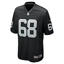 Zennovawear Andre James 68 Las Vegas Raiders Men Game Jersey - Black