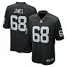 Zennovawear Andre James 68 Las Vegas Raiders Men Game Jersey - Black