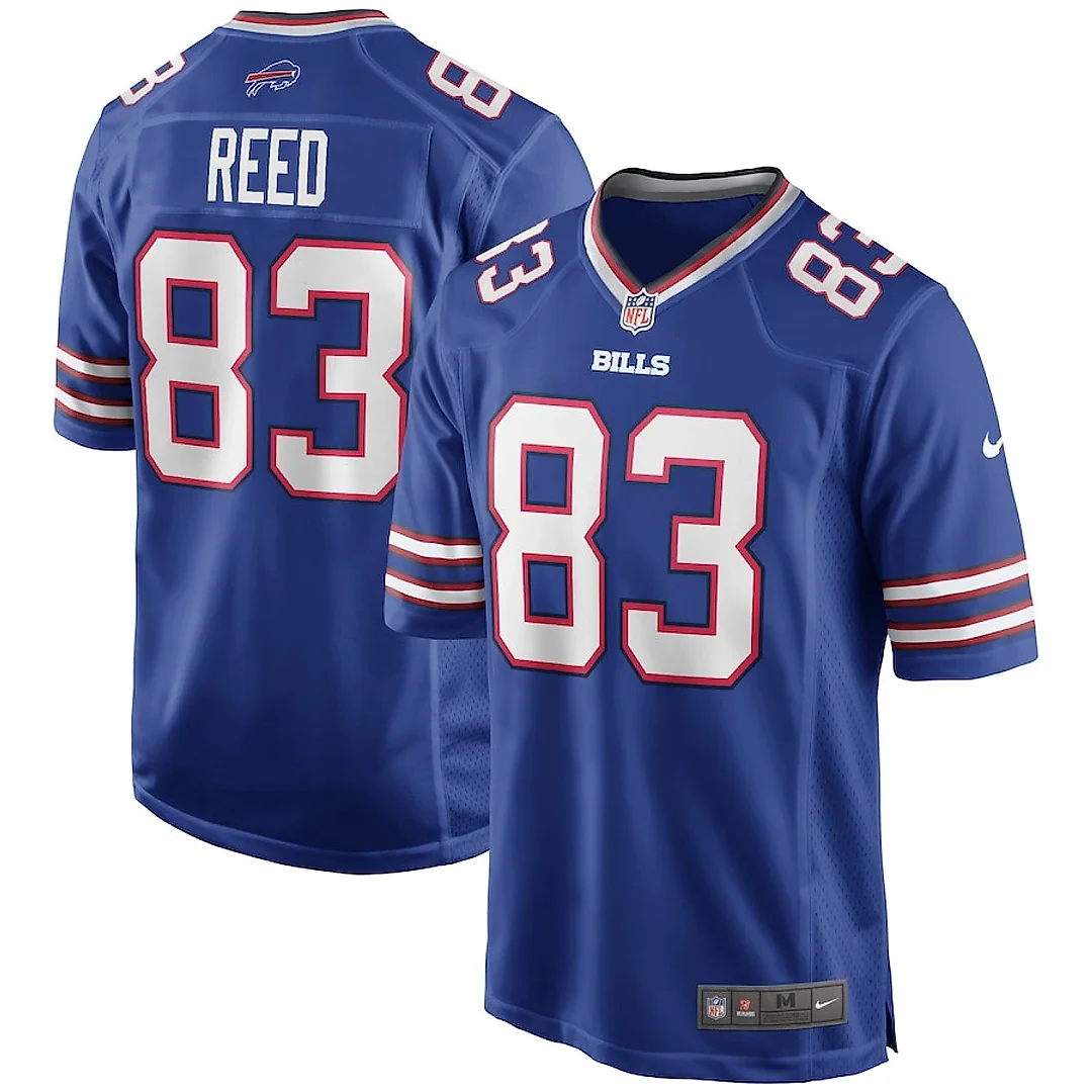 Zennovawear Andre Reed 83 Buffalo Bills Men Game Retired Jersey - Royal