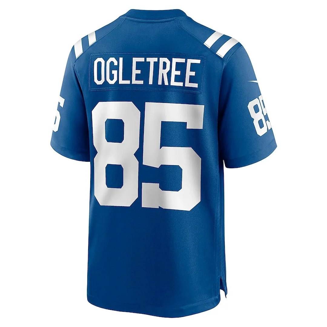 Zennovawear Andrew Ogletree 85 Indianapolis Colts Game Player Men Jersey - Royal