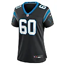 Zennovawear Andrew Raym 60 Carolina Panthers Women's Game Jersey - Black