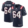 Zennovawear Andrew Stueber 64 New England Patriots Game Men Jersey - Navy