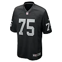 Zennovawear Andrus Peat 75 Las Vegas Raiders Team Game Men Jersey - Black