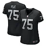 Zennovawear Andrus Peat 75 Las Vegas Raiders Women's Team Game Jersey - Black