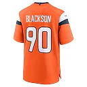 Zennovawear Angelo Blackson 90 Denver Broncos Game Men Jersey - Orange