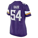 Zennovawear Anthony Barr 54 Minnesota Vikings Game Women Jersey - Purple