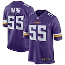 Zennovawear Anthony Barr 55 Minnesota Vikings Men Game Jersey - Purple