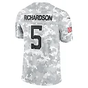 Zennovawear Anthony Richardson 5 Indianapolis Colts 2024 Salute to Service Limited Men Jersey - Arctic Camo