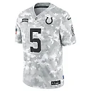 Zennovawear Anthony Richardson 5 Indianapolis Colts 2024 Salute to Service Limited Men Jersey - Arctic Camo