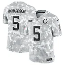 Zennovawear Anthony Richardson 5 Indianapolis Colts 2024 Salute to Service Limited Men Jersey - Arctic Camo