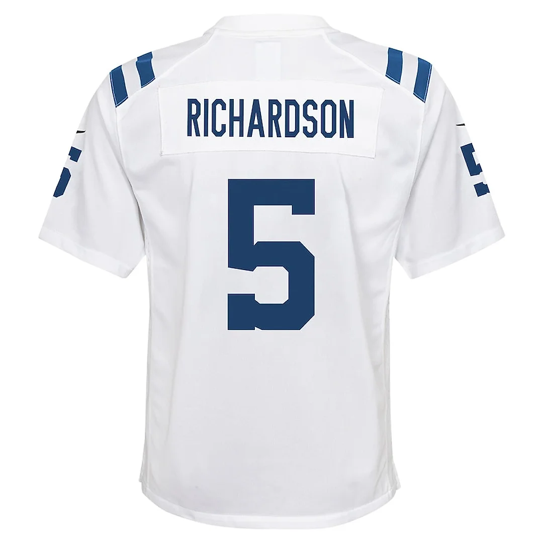 Zennovawear Anthony Richardson 5 Indianapolis Colts YOUTH Player Game Jersey - White