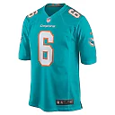 Zennovawear Anthony Walker Jr. 6 Miami Dolphins Game Men Jersey - Aqua