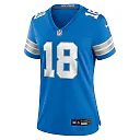 Zennovawear Antoine Green 18 Detroit Lions Women's Team Game Jersey - Blue