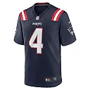 Zennovawear Antonio Gibson 4 New England Patriots Game Men Jersey - Navy