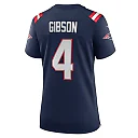 Zennovawear Antonio Gibson 4 New England Patriots Women's Game Jersey - Navy
