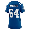 Zennovawear Arlington Hambright 64 Indianapolis Colts Women's Game Jersey - Royal