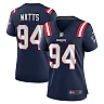 Zennovawear Armon Watts 94 New England Patriots Women's Team Game Jersey - Navy
