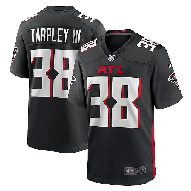 Zennovawear Arnold Tarpley III 38 Atlanta Falcons Game Jersey - Black