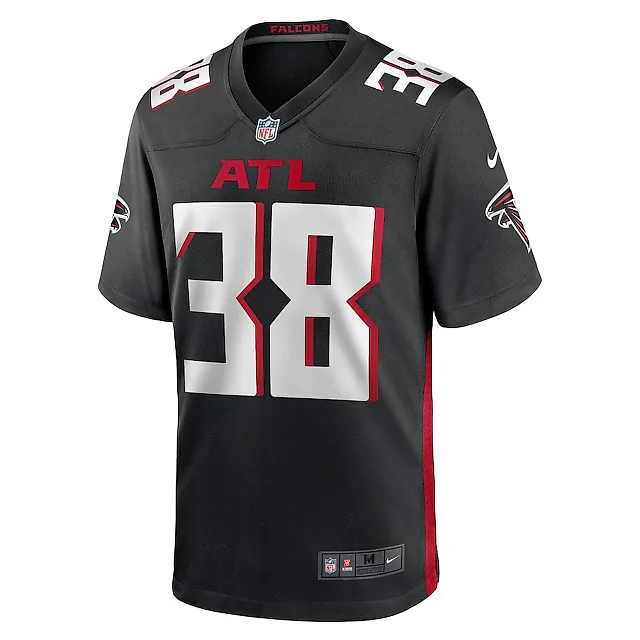 Zennovawear Arnold Tarpley III 38 Atlanta Falcons Game Jersey - Black