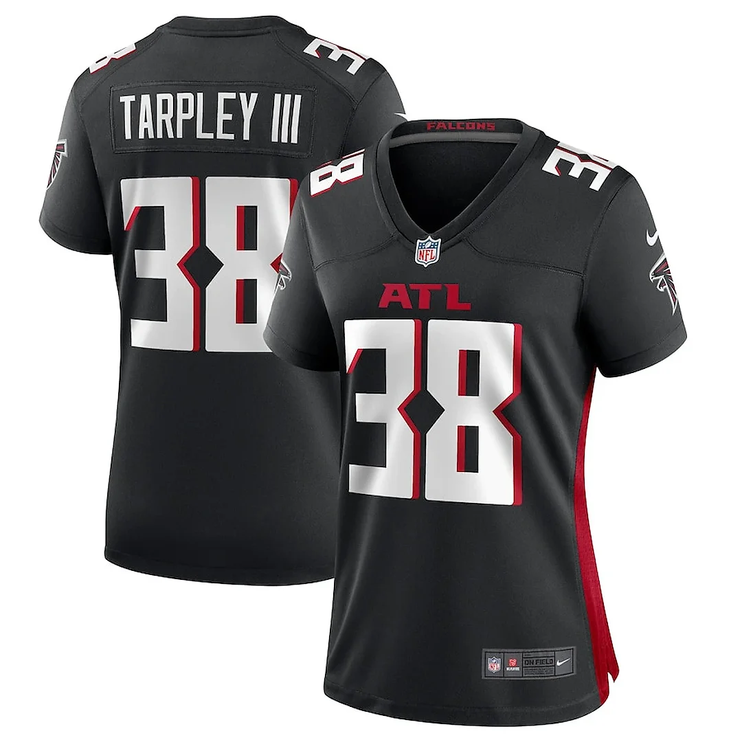 Zennovawear Arnold Tarpley III 38 Atlanta Falcons Women Game Jersey - Black