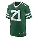 Zennovawear Ashtyn Davis 21 New York Jets Team Game Men Jersey - Legacy Green