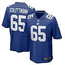 Zennovawear Austin Schlottmann 65 New York Giants Team Game Men Jersey - Royal