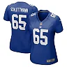 Zennovawear Austin Schlottmann 65 New York Giants Women's Game Jersey - Royal