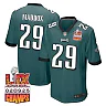 Zennovawear Avonte Maddox 29 Philadelphia Eagles Super Bowl LIX Champions Patch Game Men Jersey - Midnight Green