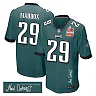 Zennovawear Avonte Maddox 29 Philadelphia Eagles Super Bowl LIX Champions Patch 'New Orleans - Where Passion Ignites' EMBROIDERED Game Men Jersey...