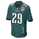 Zennovawear Avonte Maddox 29 Philadelphia Eagles Super Bowl LIX Champions Patch 'New Orleans - The Ultimate Showdown' EMBROIDERED Game Men Jersey...