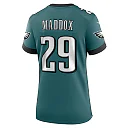 Zennovawear Avonte Maddox 29 Philadelphia Eagles Women's Team Game Jersey - Midnight Green