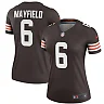 Zennovawear Baker Mayfield 6 Cleveland Browns Women Legend Jersey - Brown