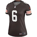 Zennovawear Baker Mayfield 6 Cleveland Browns Women Legend Jersey - Brown