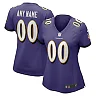Zennovawear Baltimore Ravens Women Custom Game Jersey - Purple