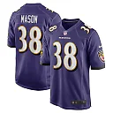Zennovawear Ben Mason 38 Baltimore Ravens Game Men Jersey - Purple