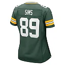 Zennovawear Ben Sims 89 Green Bay Packers Women's Team Game Jersey - Green