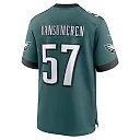 Zennovawear Ben VanSumeren 57 Philadelphia Eagles Team Game Men Jersey - Midnight Green