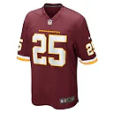 Zennovawear Benjamin St-Juste 25 Washington Football Team Men Game Jersey - Burgundy