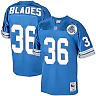 Zennovawear Bennie Blades 36 Detroit Lions 1993 Throwback Men Game Jersey - Blue
