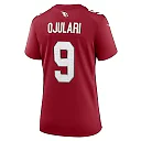 Zennovawear BJ Ojulari 9 Arizona Cardinals Women's Game Jersey - Cardinal