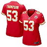 Zennovawear BJ Thompson 53 Kansas City Chiefs Women's Game Jersey - Red