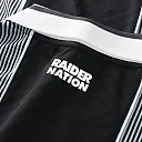 Zennovawear Las Vegas Raiders Youth Football x Football Collared Fan Top - Silver/Black