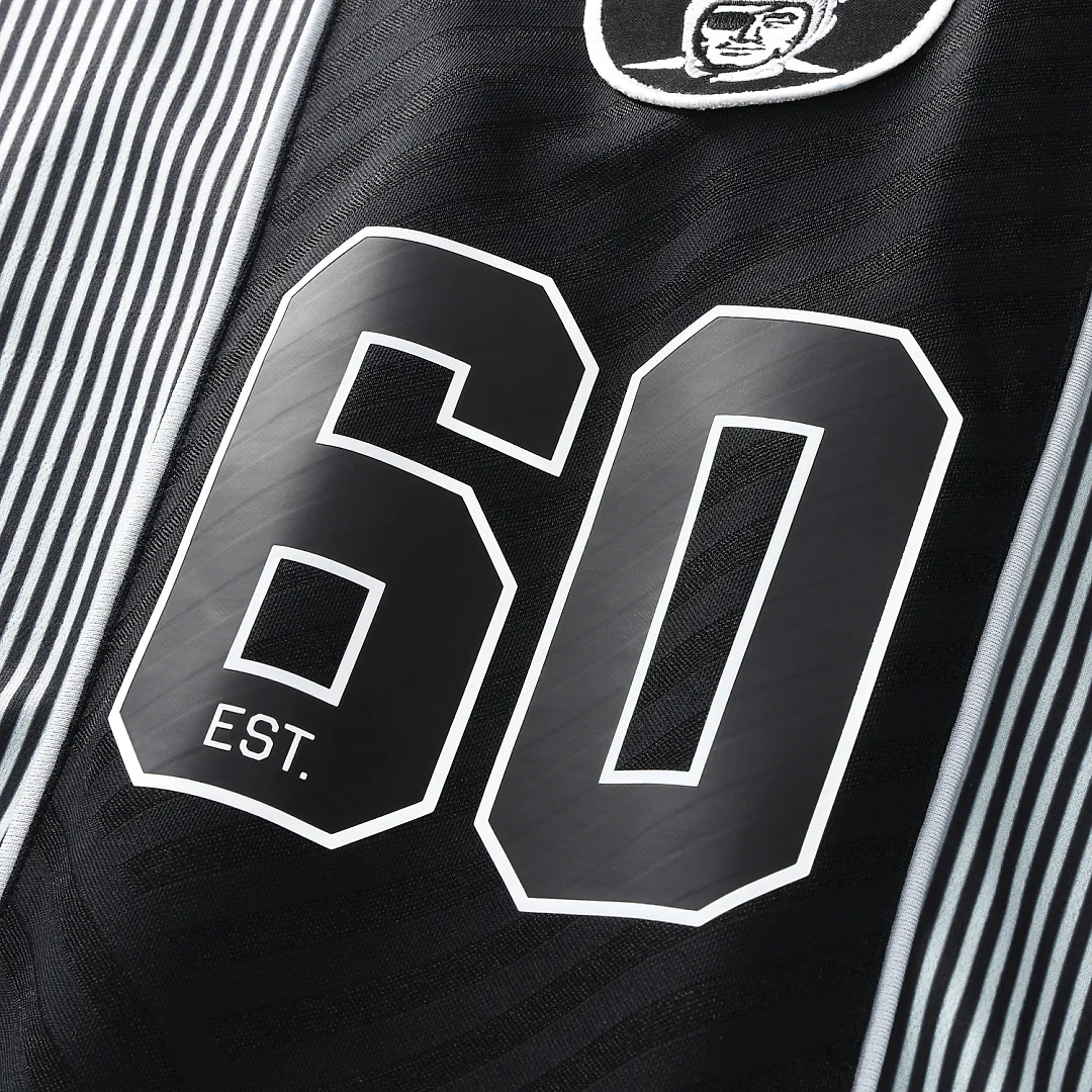 Zennovawear Las Vegas Raiders Youth Football x Football Collared Fan Top - Silver/Black