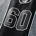 Zennovawear Las Vegas Raiders Youth Football x Football Collared Fan Top - Silver/Black