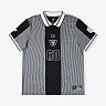 Zennovawear Las Vegas Raiders Youth Football x Football Collared Fan Top - Silver/Black