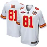 Zennovawear Blake Bell 81 Kansas City Chiefs AFC Champions Patch Game Men Jersey - White