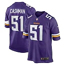 Zennovawear Blake Cashman 51 Minnesota Vikings Team Game Men Jersey - Purple