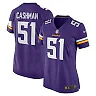 Zennovawear Blake Cashman 51 Minnesota Vikings Team Game Women Jersey - Purple